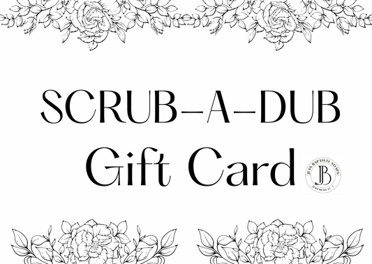 The Scrub-a-Dub Card